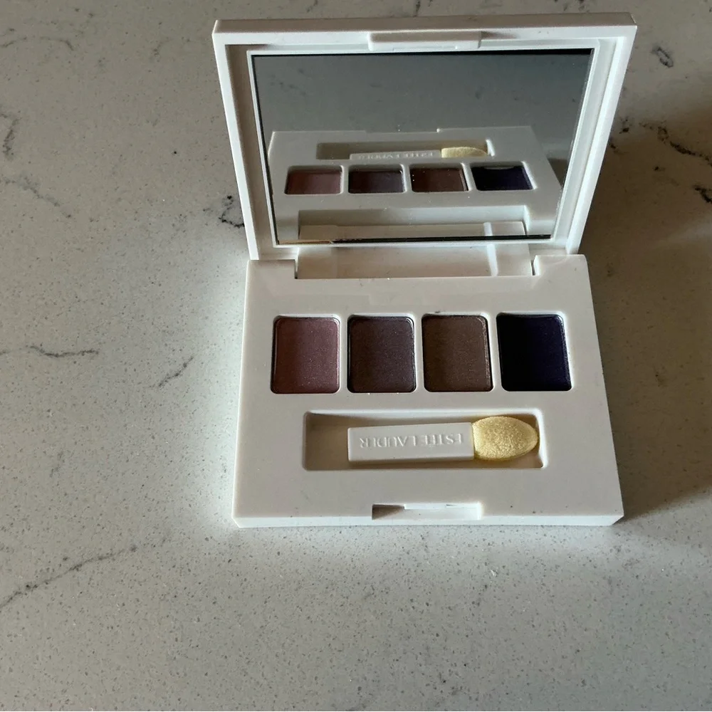 Estée Lauder pure color eyeshadow/ombre,tranquil moon,indescent violet,amethyst